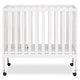 preview thumbnail 3 of 3, Dream On Me Jett Non-Full Size Folding Crib - White