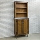 preview thumbnail 30 of 29, 78-inch Tall Lodge Style China Cabinet with 3 Display Shelves, 2 Doors, and 4 Legs