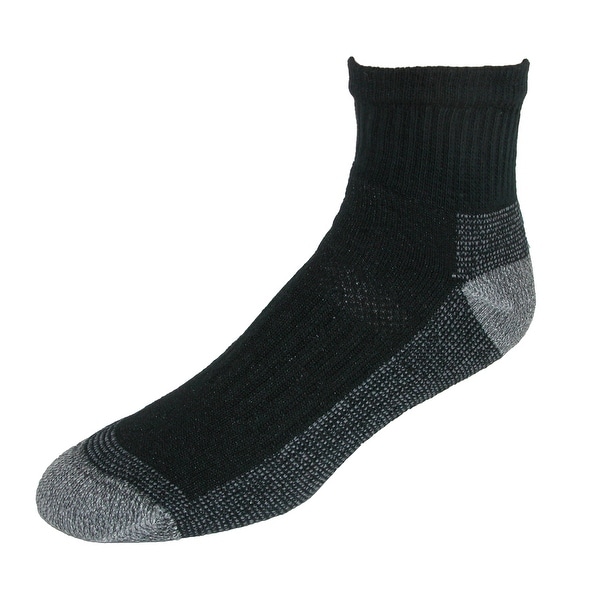 Fruit of the Loom Men's Short Boot Work Socks (5 Pair Pack)