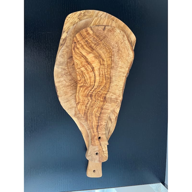 Board w/out Juice Groove Olive Wood - Natural