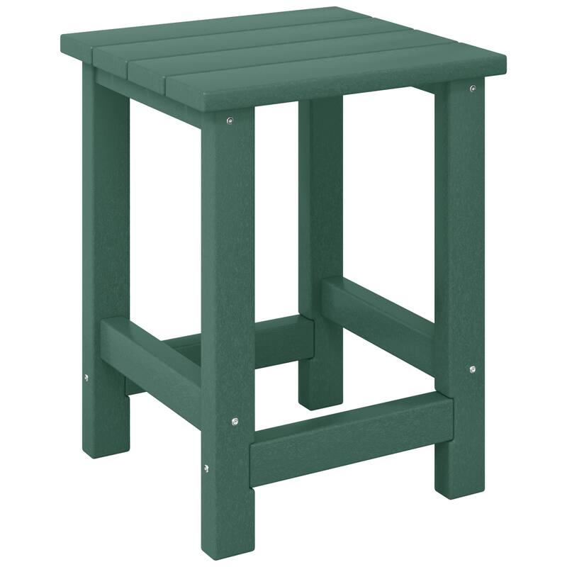 Laguna Kids Outdoor Poly Adirondack Side Table - Dark Green