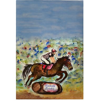 Kentucky Bourbon Horse Guest Towel - 20x20