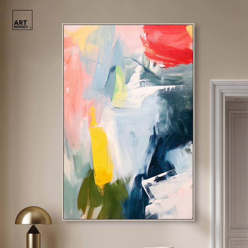 Confetti Storm Canvas by Art Remedy