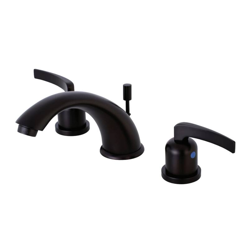 Kingston Brass Centurion 1.2 GPM Widespread Bathroom Faucet with Flat - Oil Rubbed Bronze