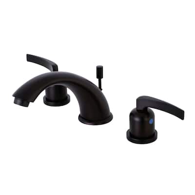 Kingston Brass Centurion 1.2 GPM Widespread Bathroom Faucet with Flat