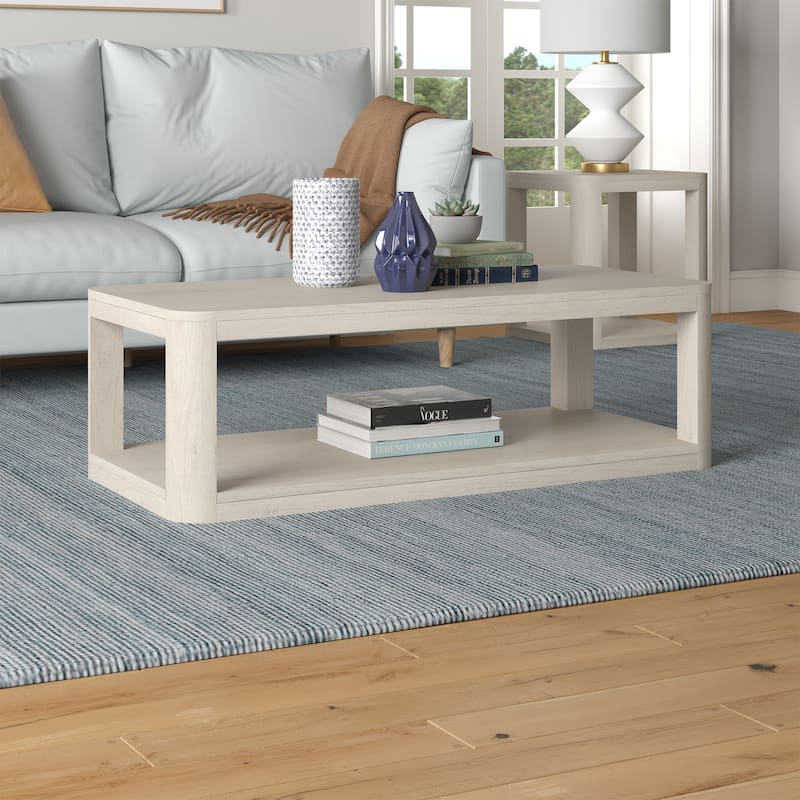 Stellan 47" Wide Rectangular Coffee Table - 47" Wide
