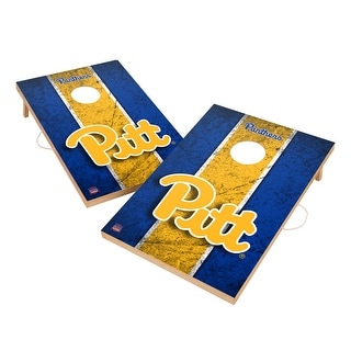 Vintage Pittsburgh Panthers 2x4 Tailgate Cornhole Boards