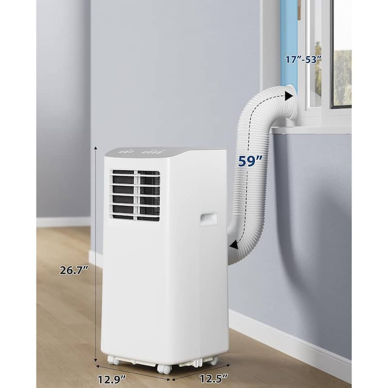 Portable Air Conditioner, 8,000 BTUs Room Air Conditioner, 3-in-1 Cooling AC Portable Air Conditioner