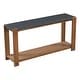 preview thumbnail 15 of 18, Minimalist Console Table with Shelf & 4-Leg Construction