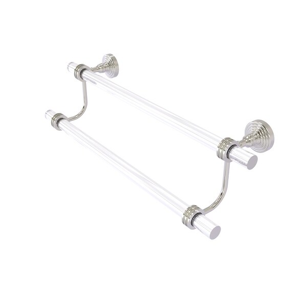 Allied Brass Pacific Grove Collection Double Towel Bar with Dotted Accents