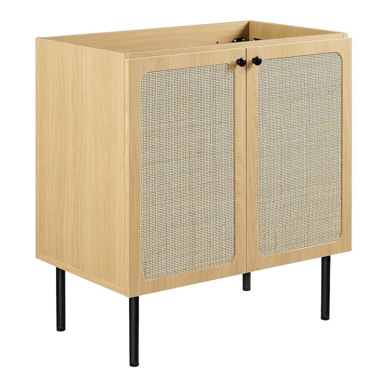 Chaucer Bathroom Vanity with Black Basin Included