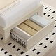 preview thumbnail 21 of 45, VECELO Plantform Beds, Kids Bed Frame with Storage Drawer, Height Adjustable Upholstered Bed, Twin Size Bed Set of 2