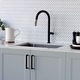 preview thumbnail 44 of 71, Single Handle Pull-Down Sprayer Kitchen Faucet K-141 - Height: 17.25" Spout H: 9" Spout R: 9"
