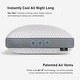 preview thumbnail 2 of 8, Bedgear Frost King Performance Pillow - Cooling Bed Pillow for Hot Sleepers - Dual-Sided Cooling - For All Sleep Positions