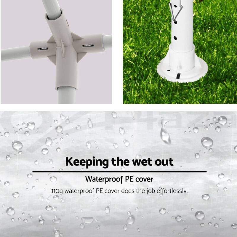 10 x 30 Wedding Party Canopy Tent Outdoor Gazebo with 8 Removable Sidewalls