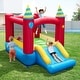 preview thumbnail 1 of 9, Inflatable Kids Bounce Castle with 480W Blower - 74.5" x 102.5" x 81" (L x W x H) 74.5" x 102.5" x 81" (L x W x H)