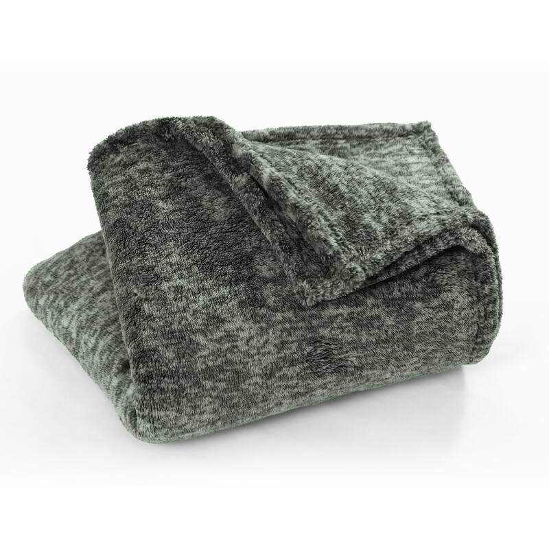 Martex Easy Living Rune Throw - 50"W x 60"L - Olive