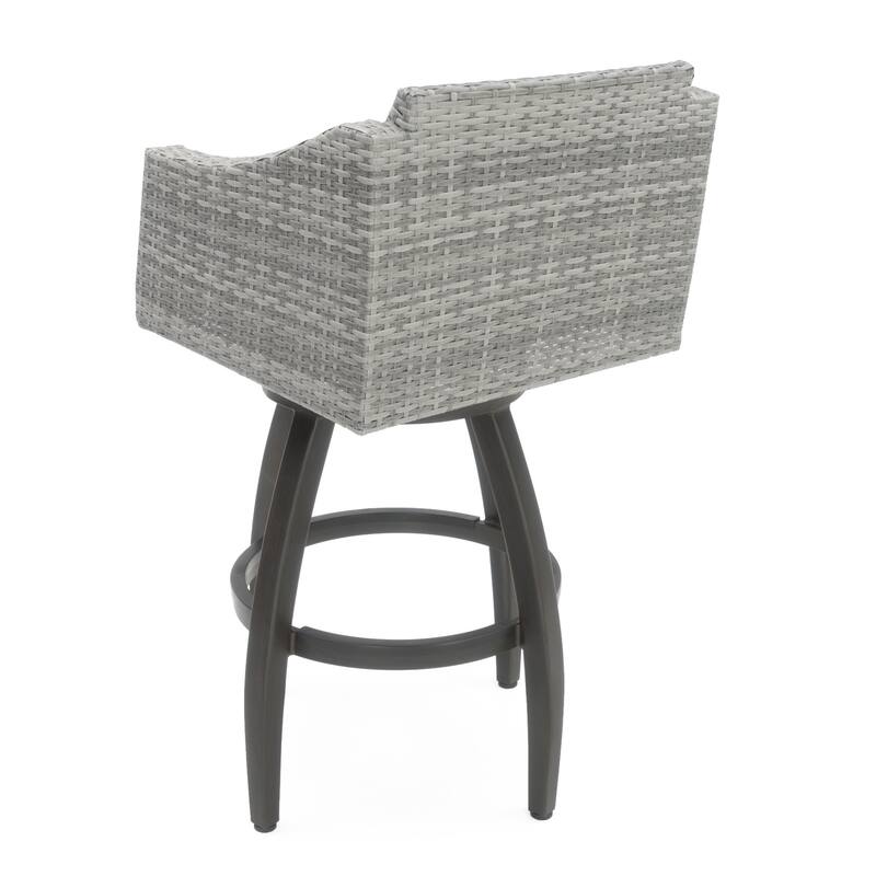 Cannes 5 Piece Sunbrella Outdoor Patio Barstool Set