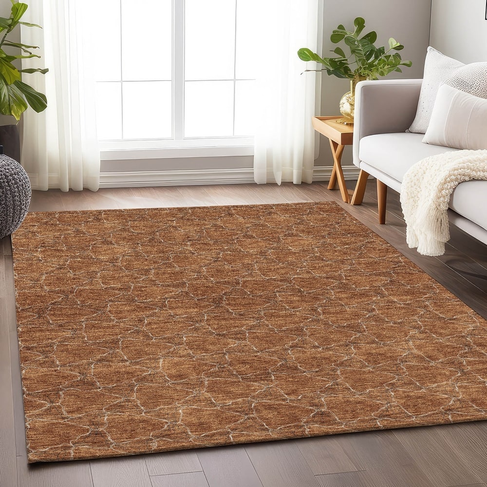 Premium Washable Super Soft Modern Geo Mayfield Rug