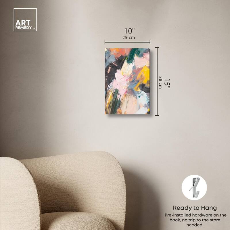Chromatic Surge II Canvas by Art Remedy, Gallery Wrapped