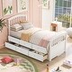 preview thumbnail 21 of 25, Taylor & Olive Freesia Twin-size Storage Bed White