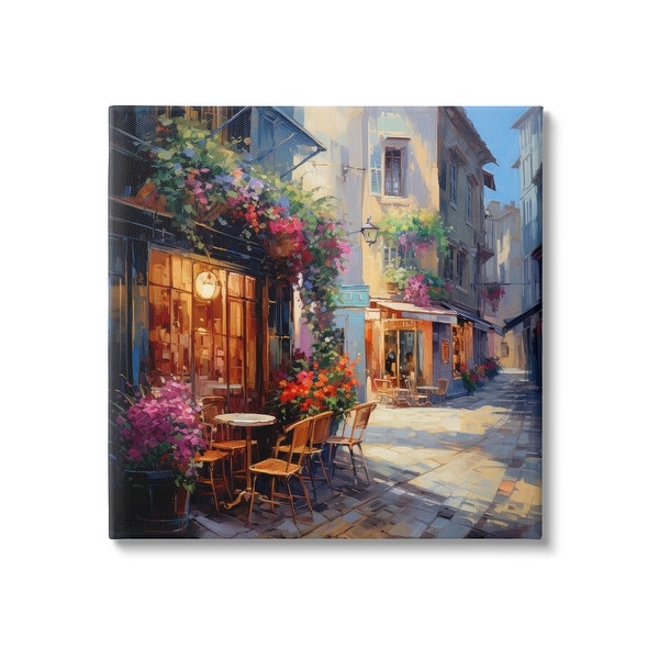 Stupell French Neighborhood Cafe Canvas Wall Art Design by Ray Powers