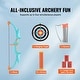 preview thumbnail 10 of 19, Bow and Arrow Set for Kids Outdoor Toy for Boys & Girls 6+ Years Old
