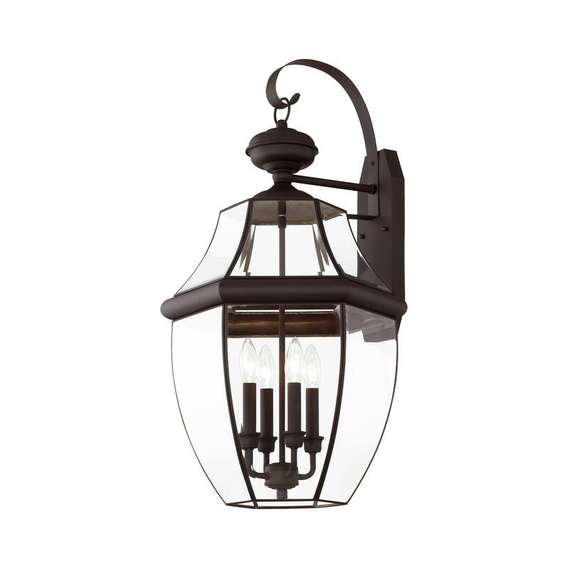 Livex Lighting Monterey 4 Light Outdoor Wall Sconce
