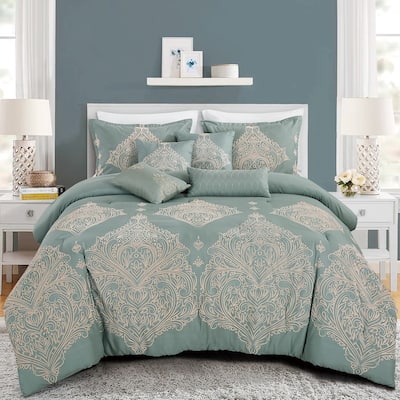 Lycoris Luxury 7 Piece Comforter Set