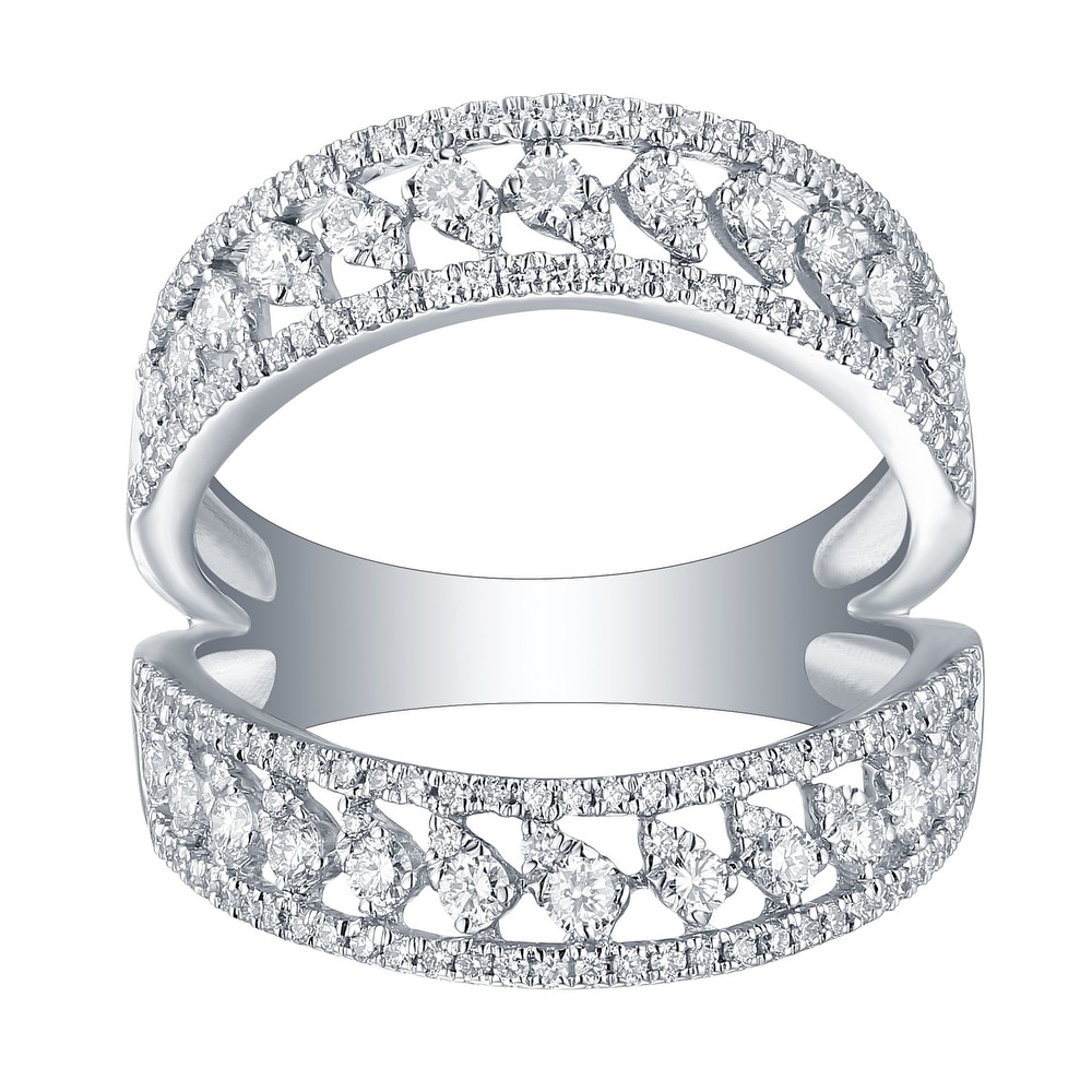 Prism Jewel 0.21 Carat Round G-H//I1 Natural Diamond Stylist Ring 10k Gold