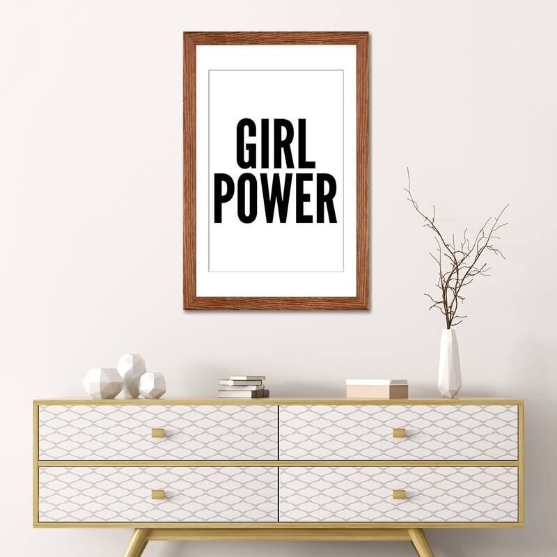 iCanvas "Girl Power" by Pixy Paper