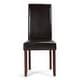 preview thumbnail 6 of 111, WYNDENHALL Normandy Transitional Parson Dining Chair (Set of 2) - 18.1"w x 18.5" d x 39.4" h