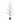 Potted Berry Artificial Christmas Twig Tree - Unlit - 4'