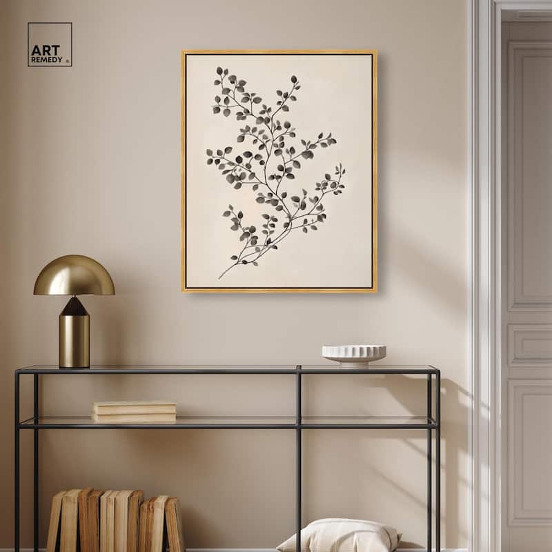 Bilberry Branch II Canvas by Art Remedy