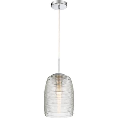 Rebound 1-Light Mini Pendant in Polished Chrome