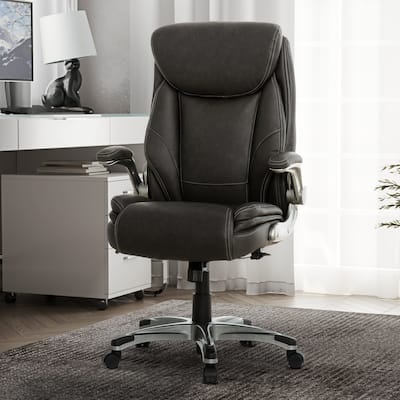 Sealy® Ryder Ergonomic High-Back Executive Office Chair with Adjustable Armrests