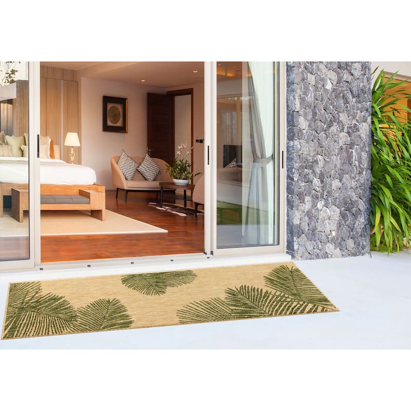 Liora Manne Carmel Palm Indoor/Outdoor Area Rug