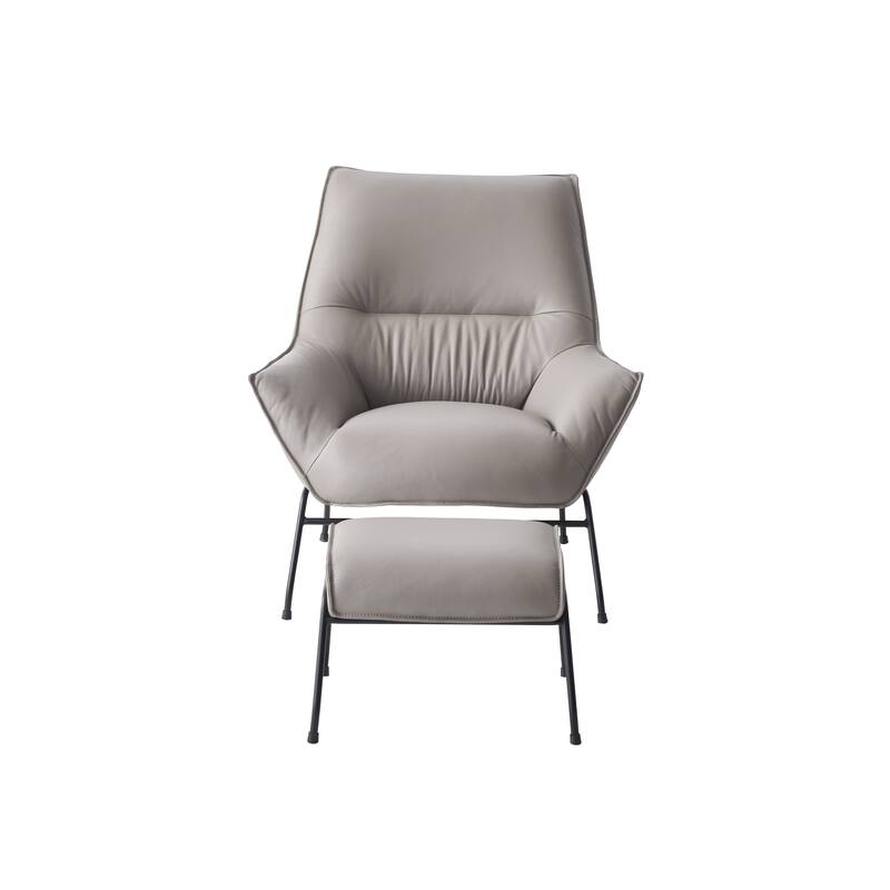 Krispin Accent Chair and Ottoman