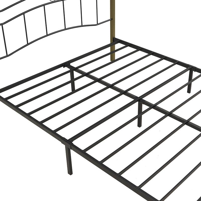 Bouvardia Contemporary Iron Bed Frame by Christopher Knight Home