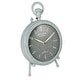 preview thumbnail 1 of 7, Mantel Clock with Base Antique White