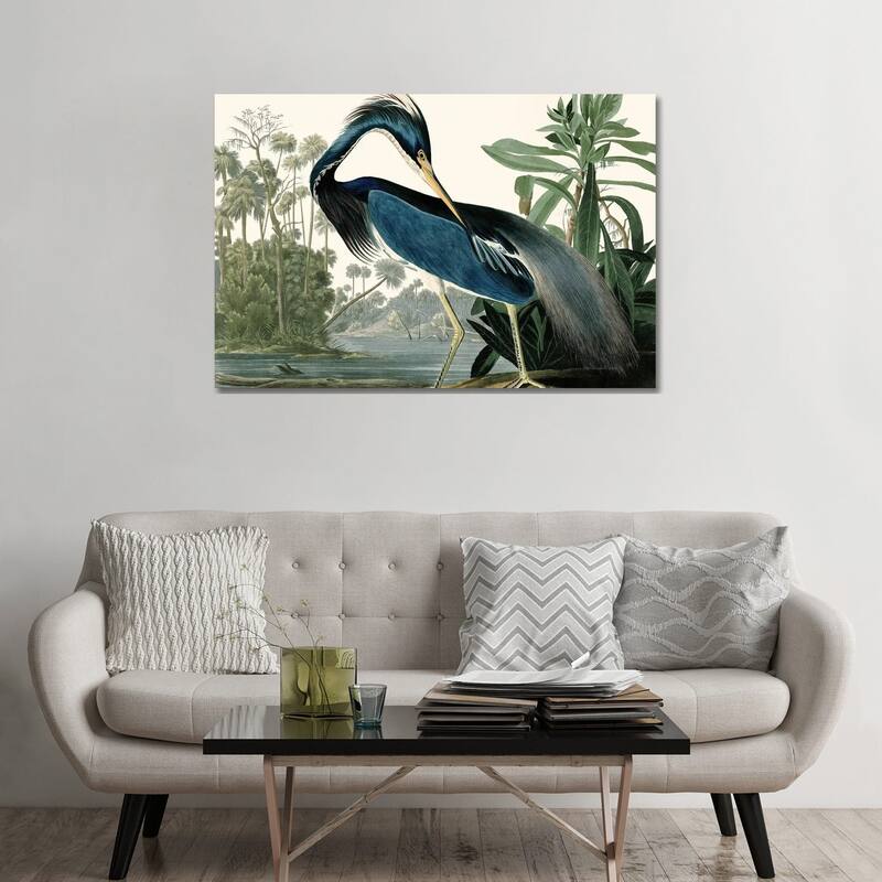 iCanvas "Louisana Heron" by Piddix Canvas Print - 32x48x1.5