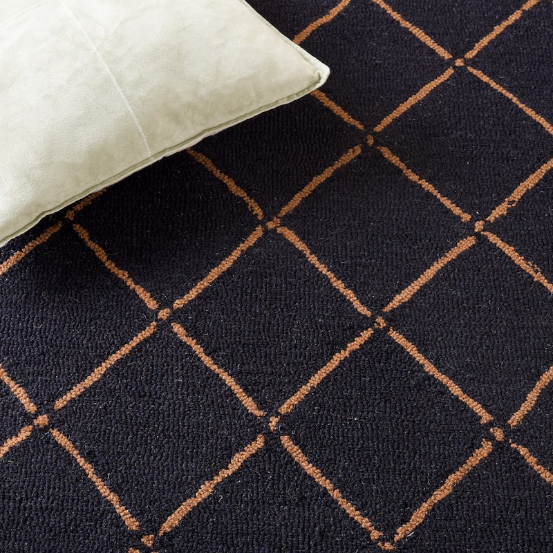 SAFAVIEH Handmade Chelsea Hasime French Country Wool Rug