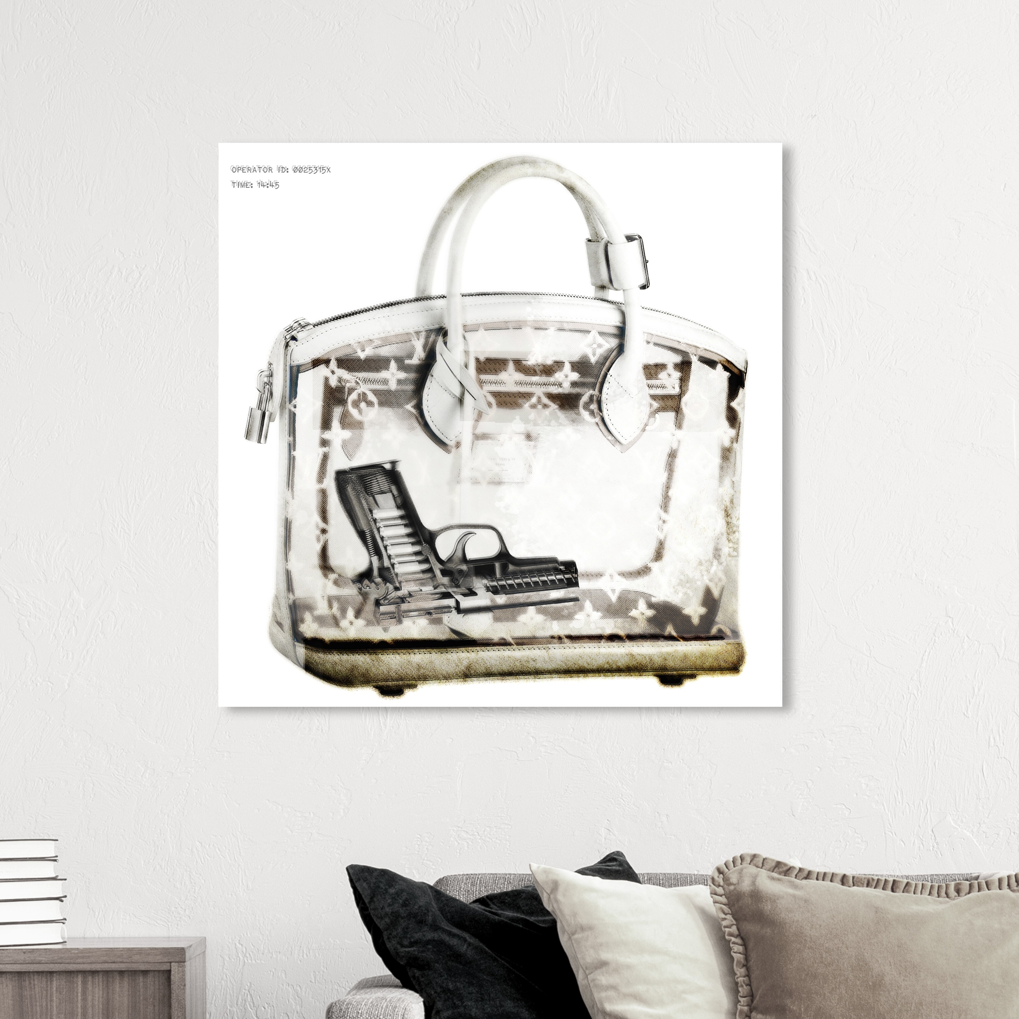 Oliver Gal 小さい 30x30cm Couture X Ray キャンバスアート Oliver-Gal-'Couture-X-Ray'-