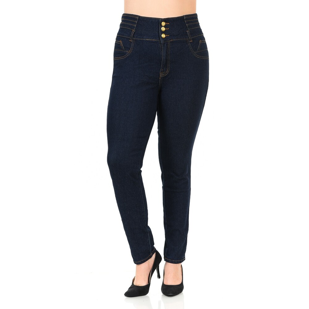 plus size push up jeans