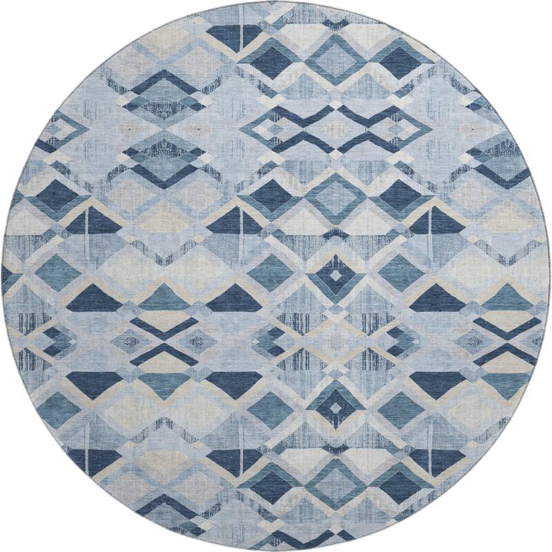 Premium Washable Super Soft Boho Geo Mayfield Rug