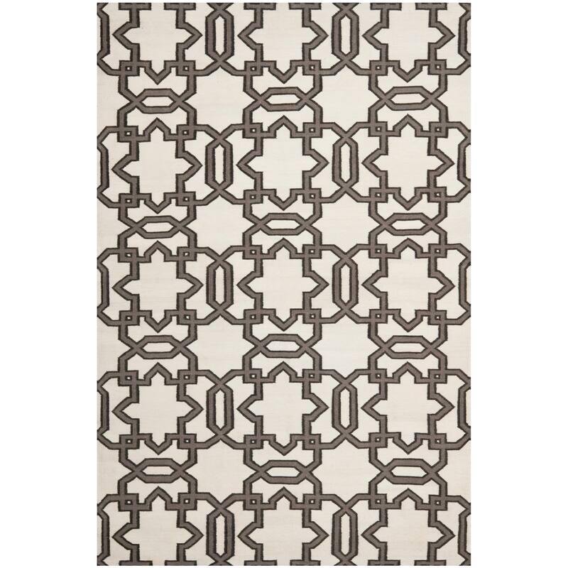 SAFAVIEH Handmade Flatweave Dhurries Hilpa Modern Moroccan Wool Rug