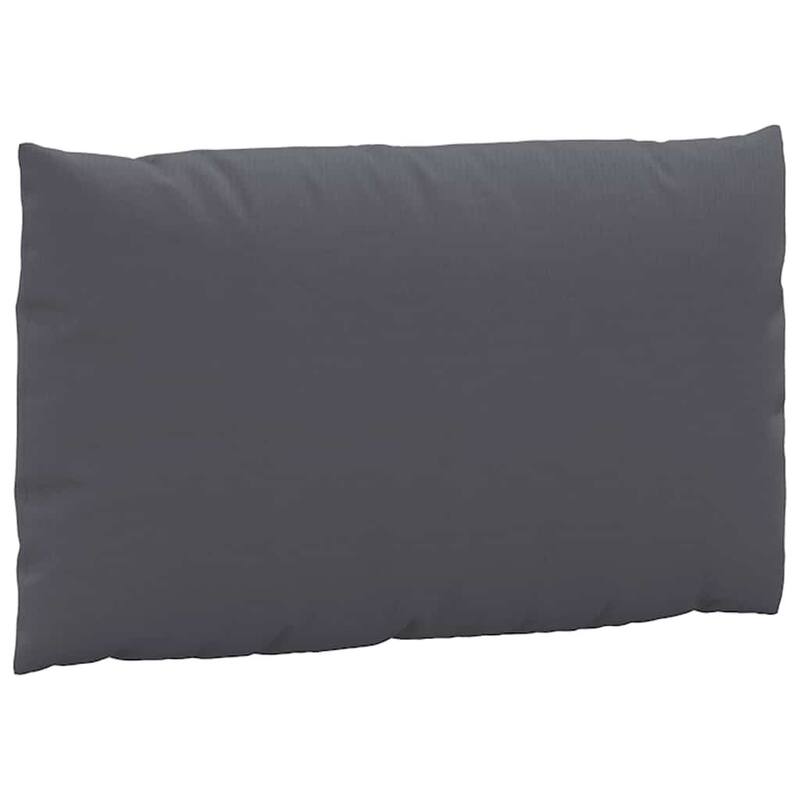 vidaXL Pallet Cushion Anthracite Oxford fabric Square Contemporary - 23.6 x 23.6 x 3.1 in