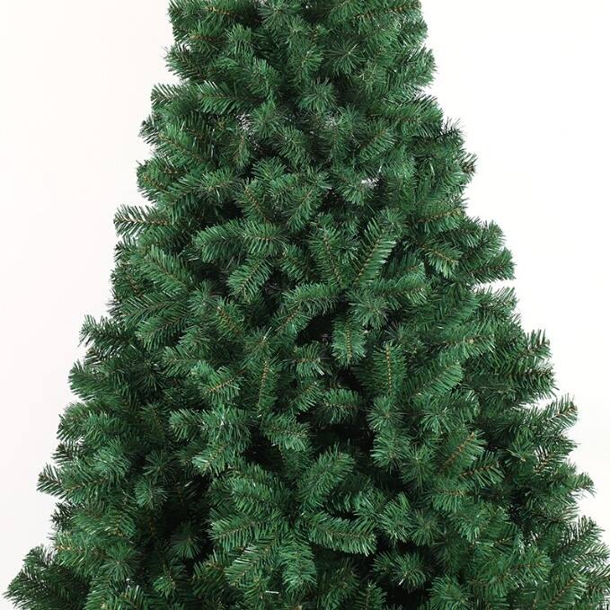 8ft, 7.5ft, or 6ft Unlit Artificial Christmas Tree with PVC Tips for Holiday Decor