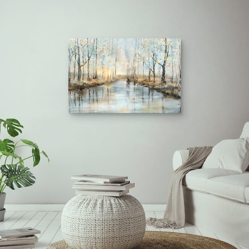 Calm Reflections II by Studio Arts Canvas Art Print