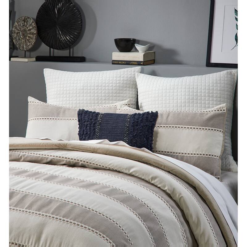 Better Trends Janson Collection Poly/Cotton Comforter Set with Sham - Absorbent, Moisture-Wicking, Machine Washable, Tumble Dry